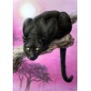 Gazing Black Panther Diamond Painting