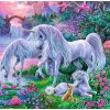 Rabbit & Unicorn Family Diamond Painting