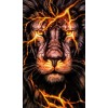 Strange Lion - Paint by Diamonds