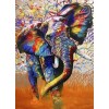 Colorful African Elephant Diamond Painting