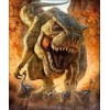 Furious Dinosaurs Diamond Painting