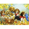 Group of Dogs - Diamond Painting Kit