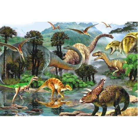 Dinosaurs Kingdom - Paint with Diamonds