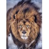 Furious Lion Diamond Painting