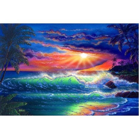 Island Paradise - Paint with Diamonds