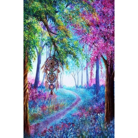 Forest Dream Catcher Diamond Painting