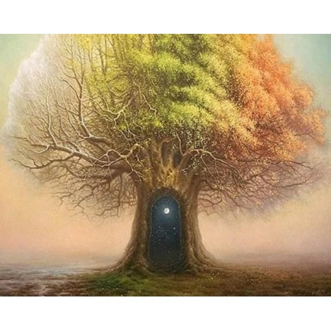 Wizard Tree Diamond Painting