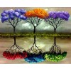 Colorful Trees Diamond Painting Kit