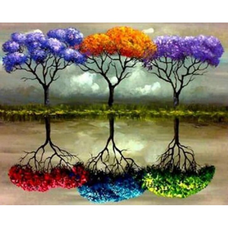 Colorful Trees Diamo...