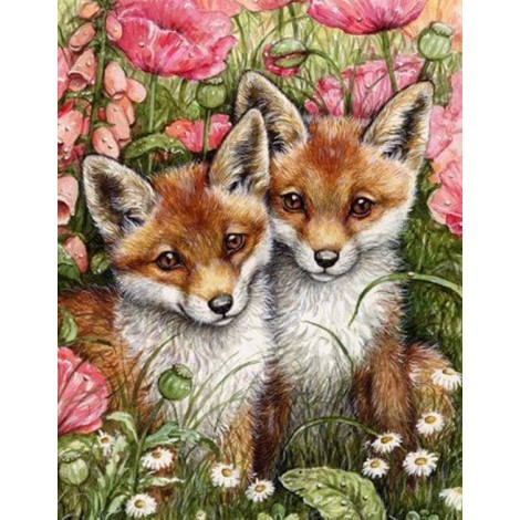 Foxes & Flowers