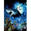 Angry Shark - Paint with Diamonds