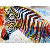 Colorful Zebra - Paint with Diamonds
