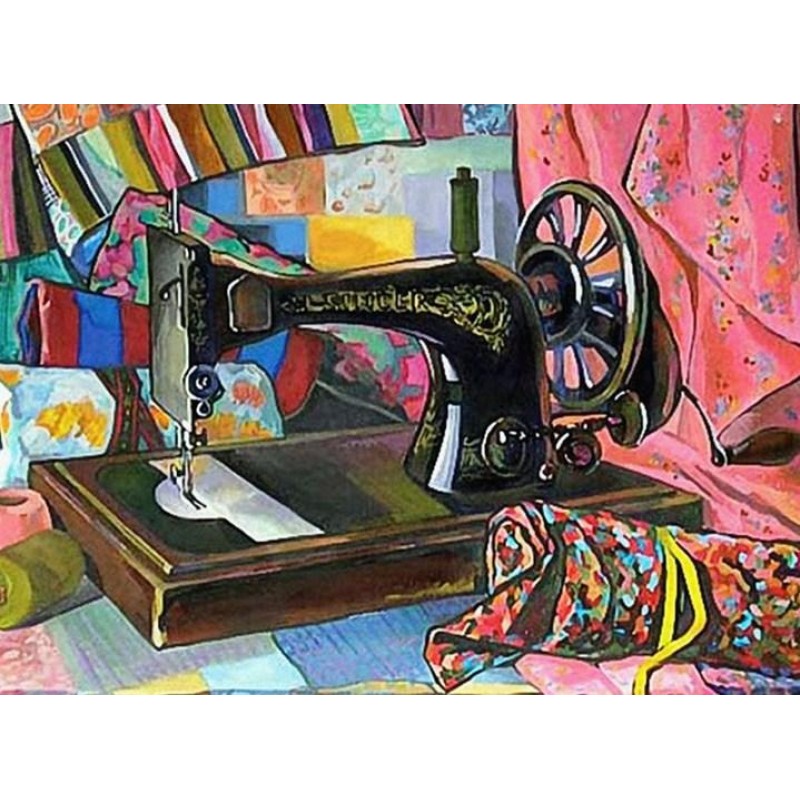 Sewing Machine - Pai...