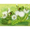 Frogs & Dandelions Diamond Painting