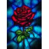 Stained Glass Rose DIY Diamond Painting