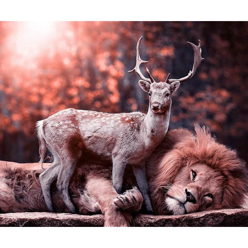 Deer & Lion - Pa...