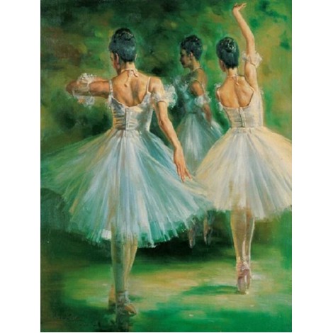 Group of Ballet Dancers - Paint by Diamonds