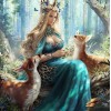 Queen of Enchanted Woods Diamond Painting
