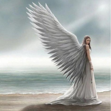 Angel with Beautiful Wings