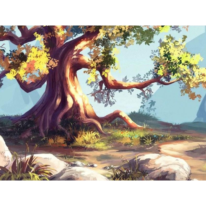 Lonely Tree - Paint ...