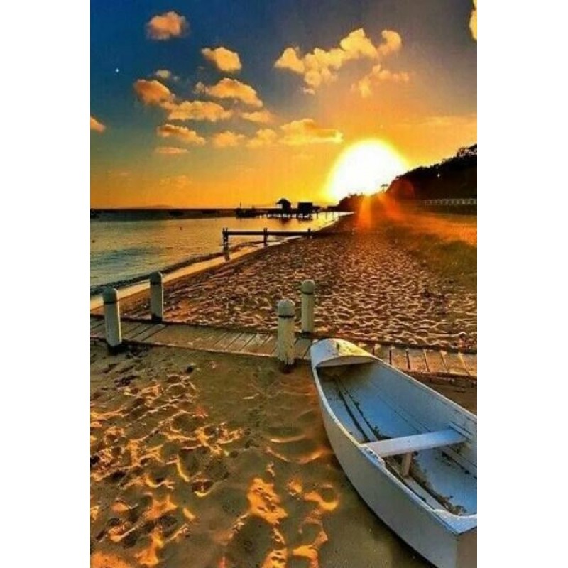 Boat on the Beach Di...