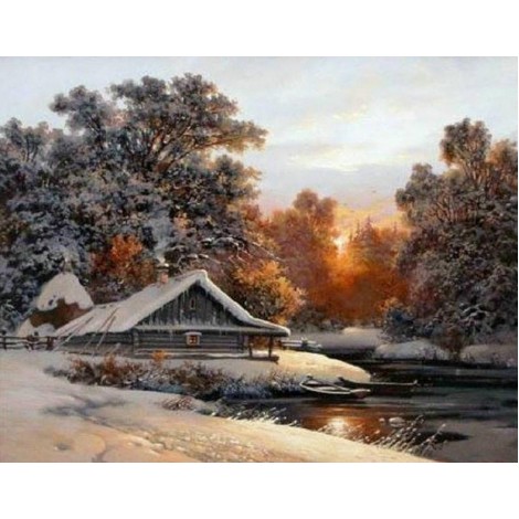 Winter Evening Diamond Painting Kit