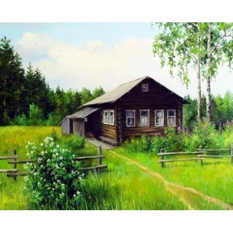 Farm House Diamond Painting