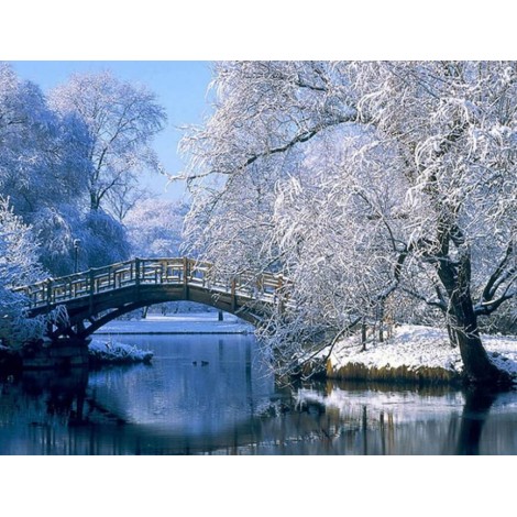 Winter Landscape Painting