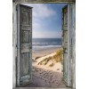 Vintage Doorway to Beach