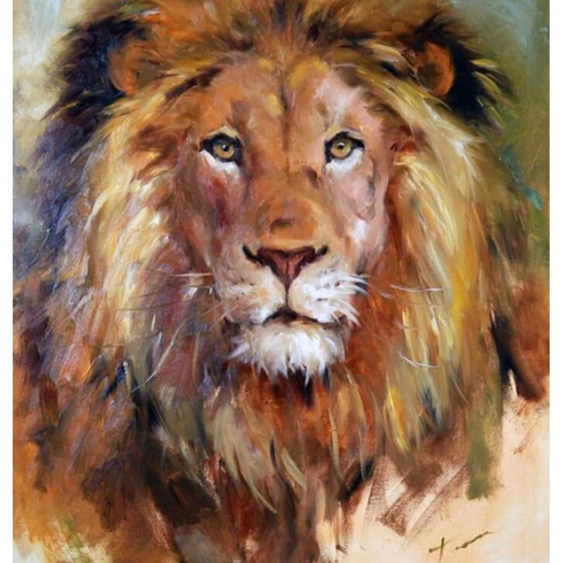 Lion Painting Kit