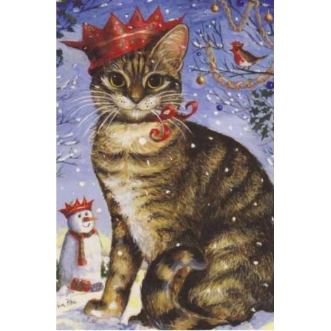 Giant Cat - Paint by Diamonds