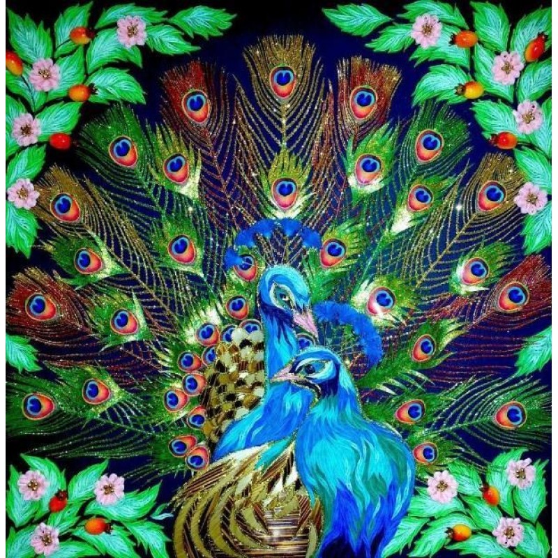 Pretty Peacocks with...