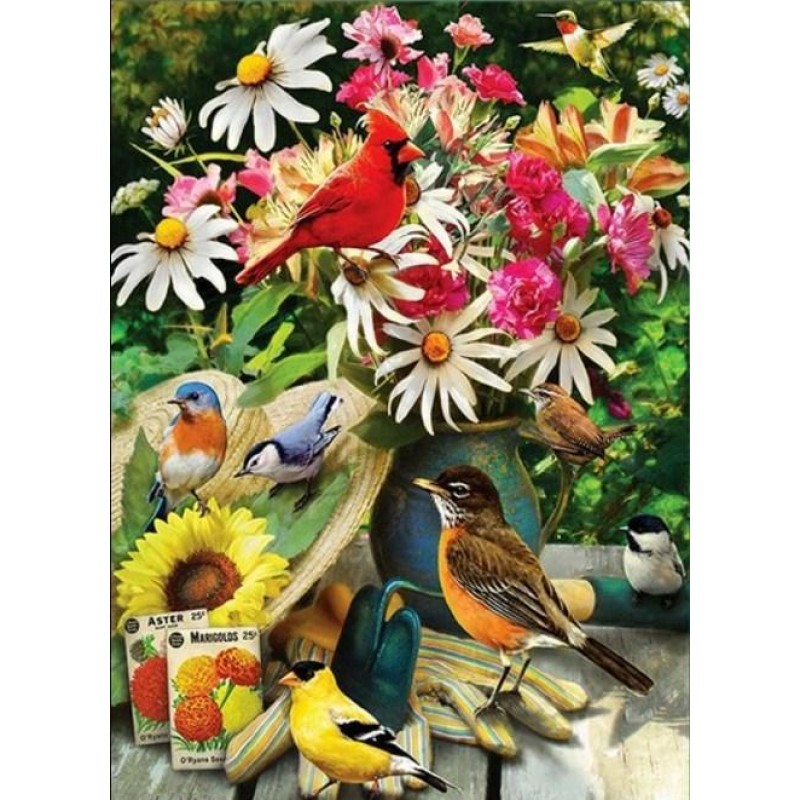 Colorful Floral Vase...