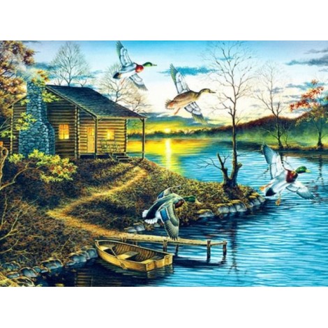 Autumn Retreat - Paint by Diamonds