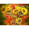 Sunflowers Bouquet - Paint with Diamonds