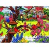 Birds Friendly Garden Diamond Painting