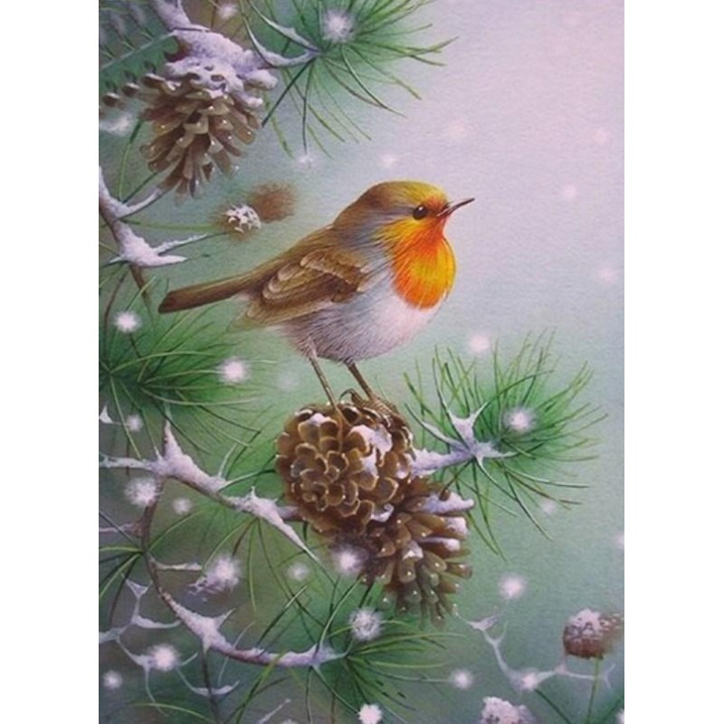 Sparrow Sitting on P...