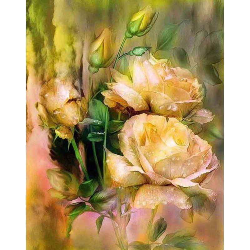 Yellow Roses Diamond...