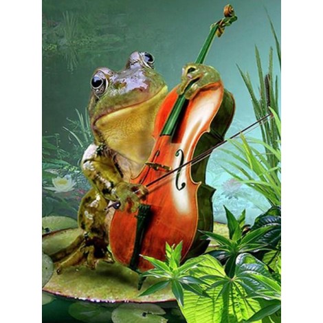Frog Playing Guitar
