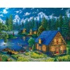 Lake Forest Cabin DIY Painting Kit