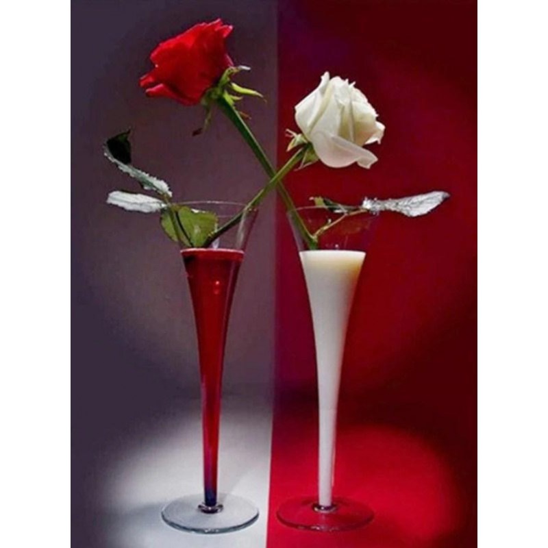 Red & White Rose...