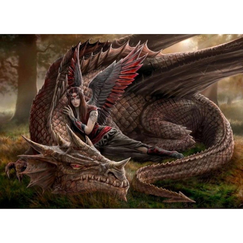 Dragon & Queen -...