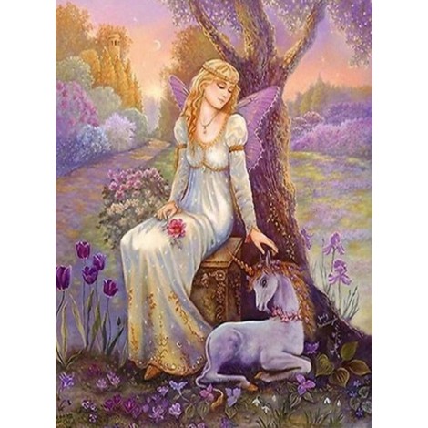 Goddess of Unicorns - Paint with Diamonds