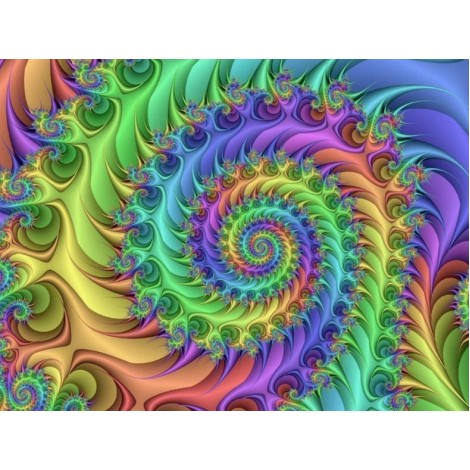 Trippe Hippie Spiral - Paint with Diamonds