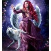 Wolf & Angel Paint by Diamonds