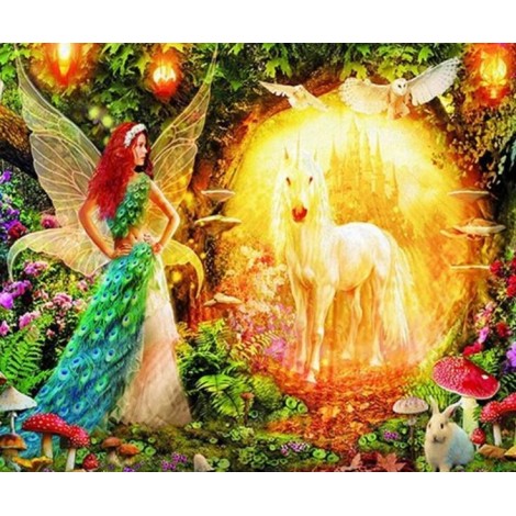 Fairy in the Fantasy Forest