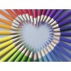 Colorful Pencil Heart