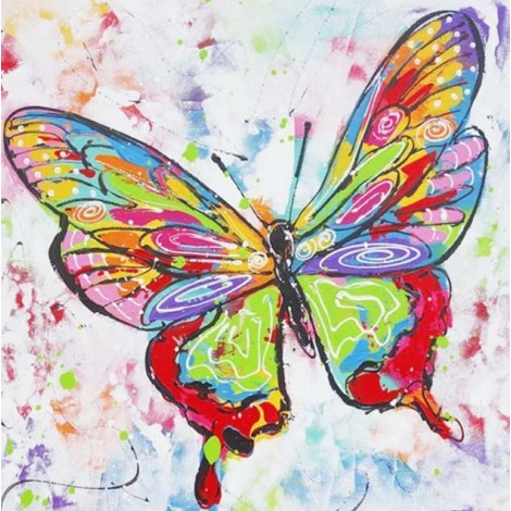 Beauty of Butterfly - Diamond Painting Kit