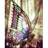 Butterfly with Stained Glass Wings