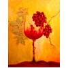 Wine Glass & Red Grapes DIY Diamond Painting